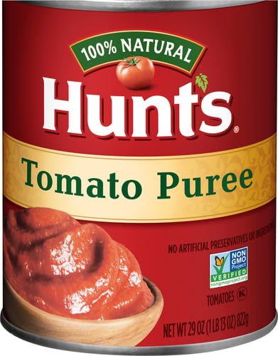 HUNT’S TOMATO PUREE, PERFECT FOR CHILI & SOUPS, 29 OZ. CAN