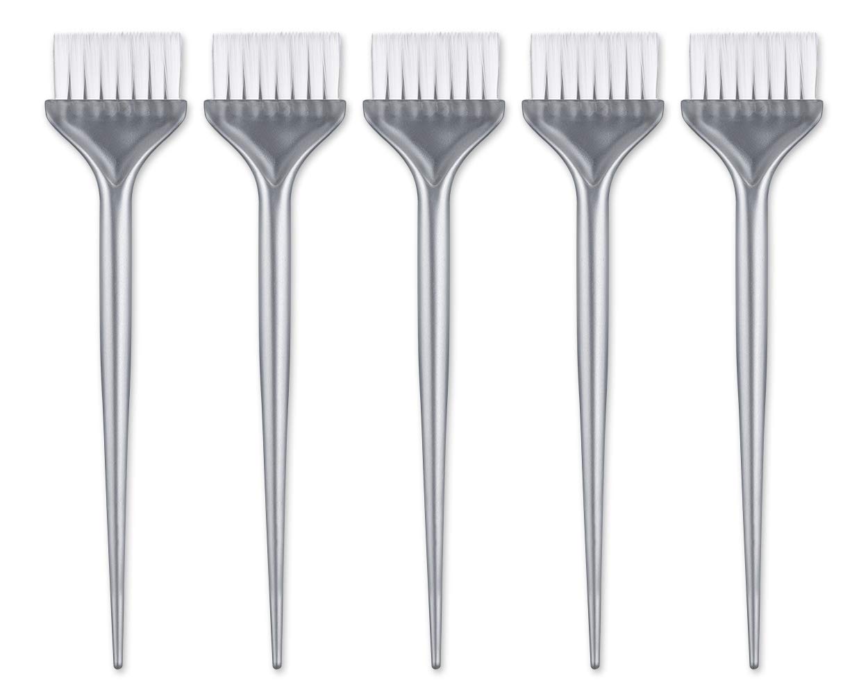 DS. DISTINCTIVE STYLE Hair Dye Applicator Brushes 5 Pieces Long Handle Soft Bristles Hair Coloring Kit Salon Hair Bleach Tinting DIY Tool : Beauty