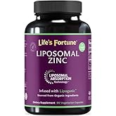 Liposomal Pure Zinc Picolinate Supplement with Copper, Immune Support, Metabolism, and Skin Health | High Potency, for Adults Men & Women | Powerful Antioxidant | 90 Capsules