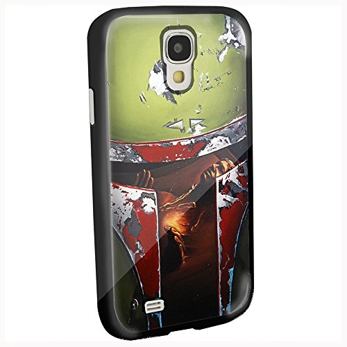 CASE LOCK LTD - Boba Fett Helmet SW with Han Solo in Carbonite Reflected in Visor for Samsung Galaxy S8 Black Case