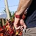 Hiking Trail Nylon Band | The Original Rugged Compatible with Apple Watch Band for Men & Women - Soft, Breathable, Woven Water-Resistant Nylon Mens iWatch Strap | Fits Ultra 2 & Ultra 49mm 46mm 45mm 44mm Series 10 & All Models (Rockwell Red)