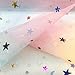 Craft Rainbow Sparkling Tulle Roll DIY Wedding Party Gift Bow Craft Sequin Fabric Spool Tutu Party Banquet Decor Gift Wrap 6