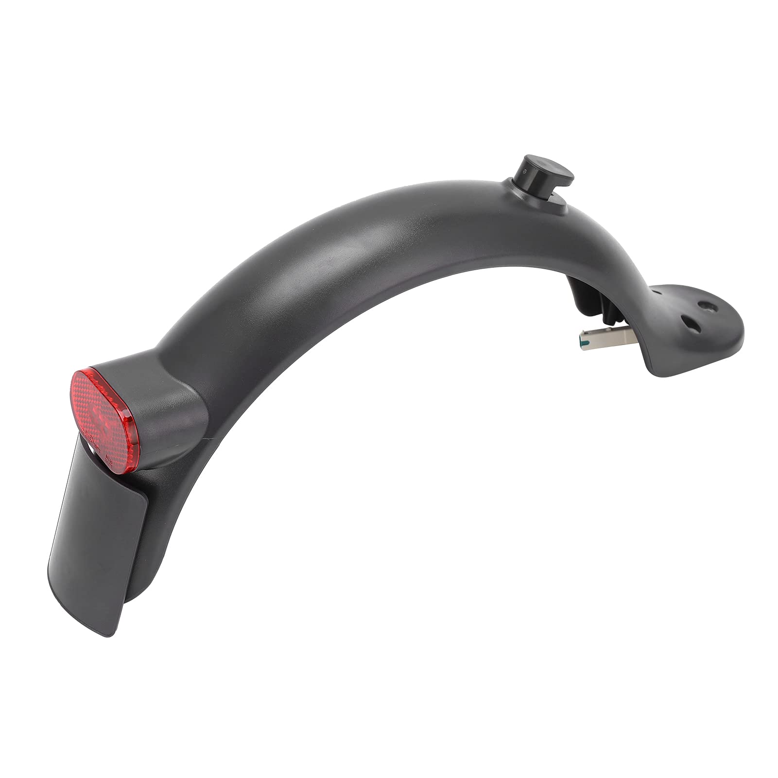 Ejoyous Rear Fender Mudguard, Electric Scooter Rear Mudguard Rear Splash Guard Scooter Replacement Rear Fender with Hook Taillight and Block for Xiaomi Mijia M365, M365 PRO, PRO 2, 1S, LITE, ABS + PC