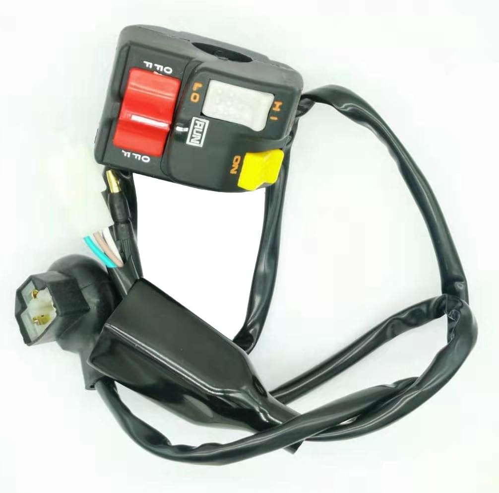 Carbman 35200-HB9-020 L/H Switch Replacement for Honda TRX250R TRX 250R Light/Start/Kill 1986 1987 1988 1989