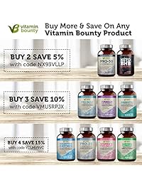 Vitamina Bounty – Pro 50 Probiotico – 13 Probiotico cepas, 50 Billones de Organismos por Servir