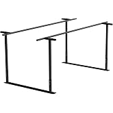 Adjustable Physical Therapy Parallel Bars, 8FT Walking Assist Bar for rehab