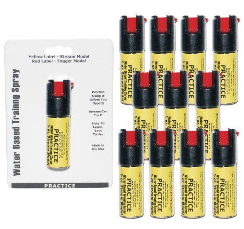 Inert Pepper Spray Practice Bundle - Lot of 12 - Inert Practice Pepper Spray units