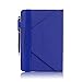 ProCase Universal 360 Rotating Stand Folio Case Cover for 7-8 inch Tablet Dragon Touch, Chromo Inc, ProntoTec, NeuTab, Nextbook, Tagital, Alldaymall, iRulu, RCA, iView Android Tablet (Navy Blue)