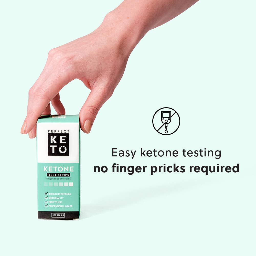 Perfect Keto Ketone Testing Strips Test Ketosis Levels on Low Carb