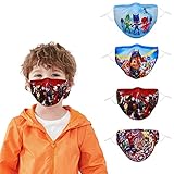 Woplagyreat Kids Boy Adjustable Face Cover Reusable