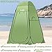 Campla Shower Tent Pop up Camping Changing Tent Portable Waterproof Outdoor Dressing Bathroom Toilet Tent Privacy Shelter Tent with Carrying Bag