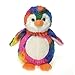 Rainbow Tie Dye Penguin Plush Stuffed Animal Toy by Fiesta Toys - 12