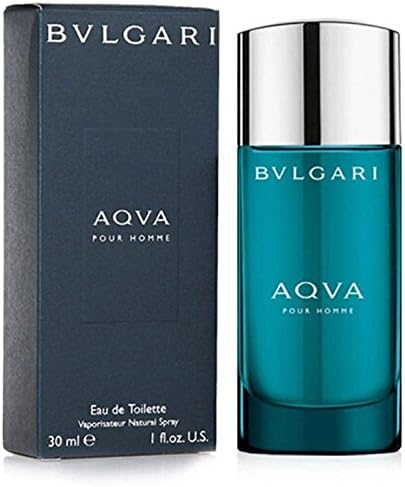 Aqva Pour Homme By Bvlgari For Men, Eau De Toilette Spray 1 oz