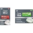 DOVE MEN + CARE Body Soap and Face Bar More Moisturizing Than Bar Soap Deep Clean Effectively Washes Away Bacteria & 3 in 1 Bar Cleanser for Body