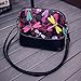 Clearance Sale! ZOMUSAR Women Fashion PU Leather Zipper Small Deer Splice Handbag Shoulder Shell Bag Shiny Crossbody Tote Bag (White-B)