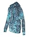 Weatherproof W1162 Ladies' Burnout Hooded Pullover Blend Fleece - Caribean Wave - L