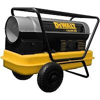 Dewalt F340690 135,000 BTU Forced Air Kerosene Construction Heater -  Cordless Tool Accessories - Amazon.com