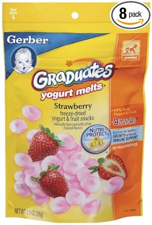 gerber yogurt pouches