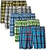 Fruit of the Loom Men's Big Plaid Woven Boxer - Colors May Vary, Assorted, 3X-Large(Pack of 5)