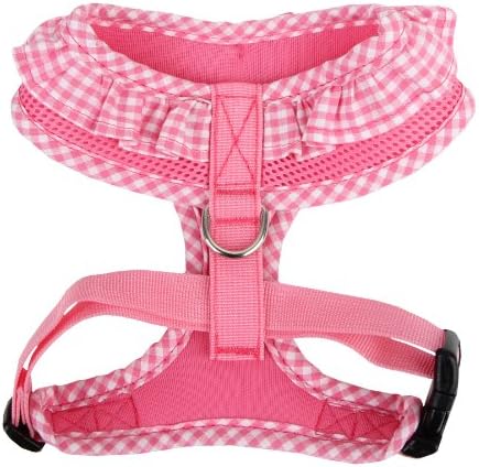 puppia vivien ruffle dog harness