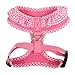 Authentic Puppia Vivien Harness, Pink, Small