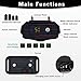Bark Collar [Newest 2019] Rechargeable No Bark Collar – No Harm Shock Smart Detection Module – Dual Anti-Barking Modes – 100% Waterproof No Barking Control Dog Shock Collar for Small Medium Large Dogthumb 2