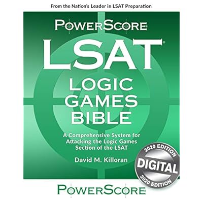 The PowerScore LSAT Logic Games Bible, 2020 edition. An advanced system for attacking any logic game, updated for the digital LSAT. (Powerscore Test Preparation) Paperback &ndash; October 21, 2019