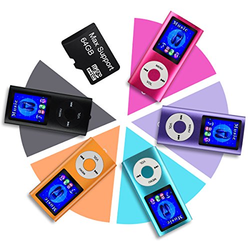 MYMAHDI Digital, Compact and Portable MP3 / MP4 Player ( Max support