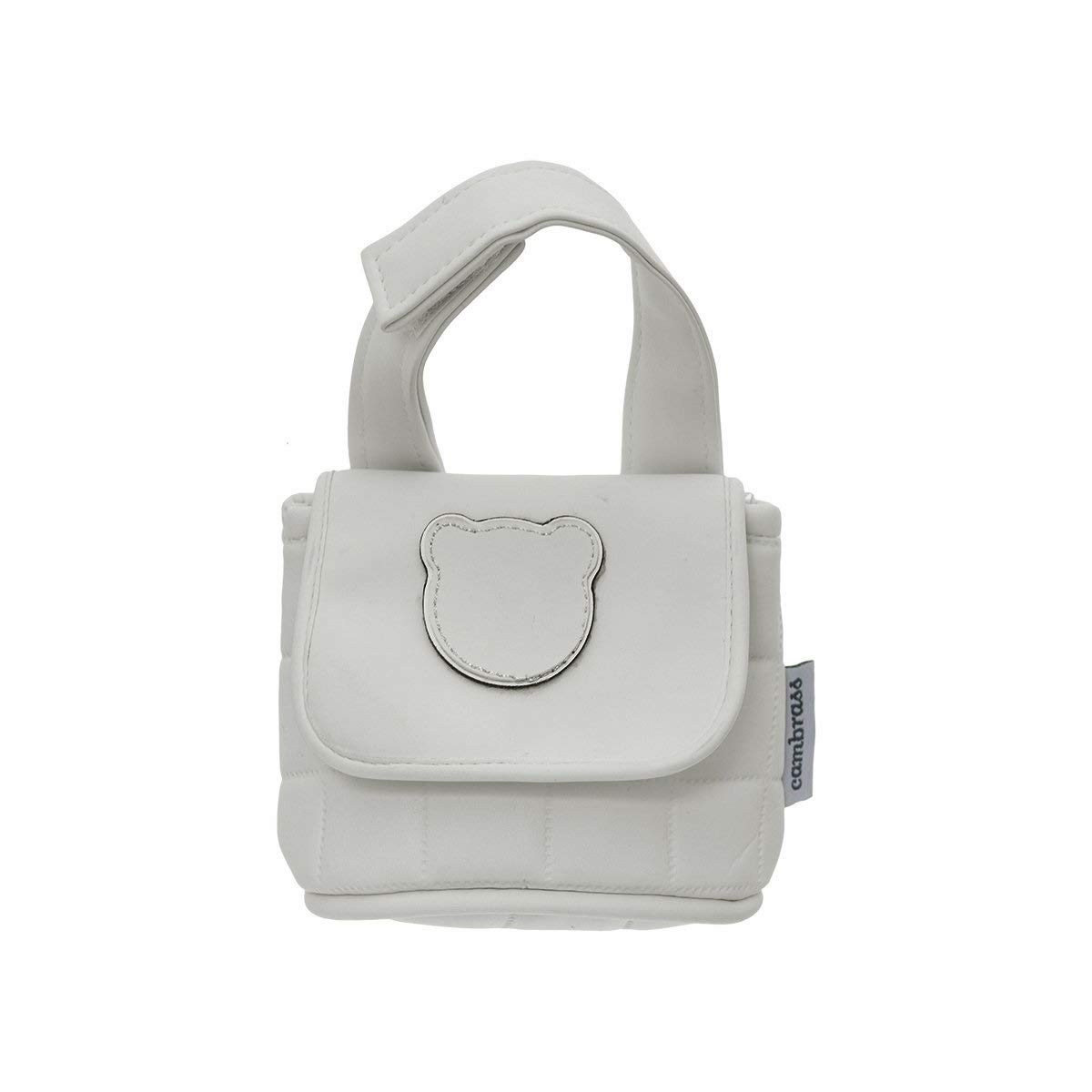 Cambrass Pacifier Holder, 7 x 10 x 9 cm, Gofre Beige