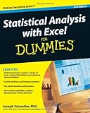 Statistical Analysis with Excel For Dummies by Joseph Schmuller