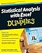 Statistical Analysis with Excel For Dummies by Joseph Schmuller
