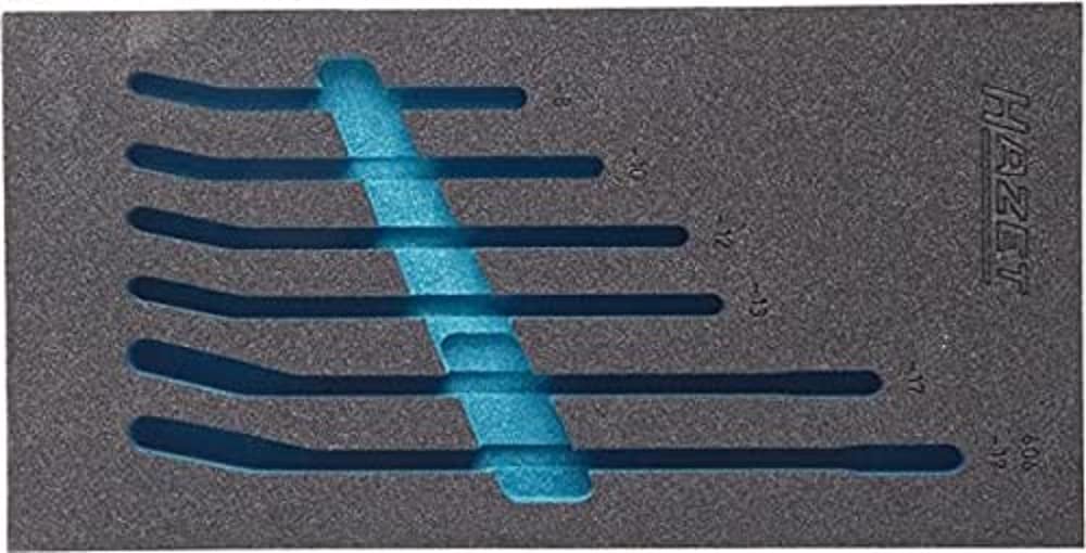 HAZET 163-97L 2-Component Soft Foam Insert - Multi-Colour