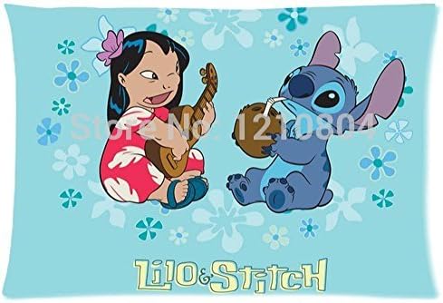 Soul Survivor Free Shipping Anime Pillow Case Custom Soft-Home Decoration Lilo And Stitch Cushion Case Pillow Case Cover 20X30(Two Sides)