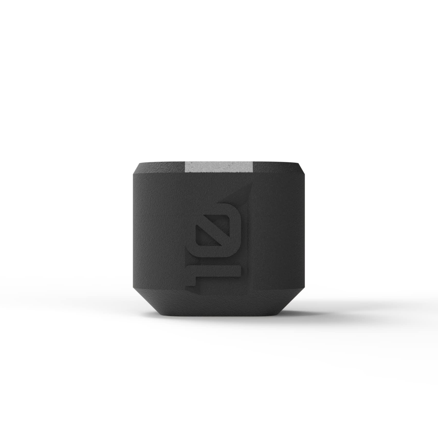 Photo 1 of Tribe WOD Dark Elf 10lb Hybrid Dumbbell for Cross Training - Ergonomic Stainless Steel Workout Equipment Weights for Strength, Mobility and Cardio Fitness
