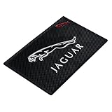 Auto sport High temperature resistance Medium 7.5Inch leather surface Anti-Slip Non-Slip Mat Car Dashboard Pad Mat for Phone, CD, Electronic Devices, keyboard, and other smooth items (Jaguar)