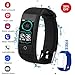 QWMoonRu Upgrade Fitness Tracker with Heart Rate Blood Pressure Blood Oxygen Monitor for Women, Men and Kids, Waterproof Activity Tracker with Pedometer Watch and Sleep Monitor