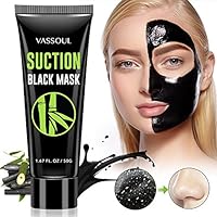 Blackhead Remover Mask, Purifying Peel Off mask with Collagen and Charcoal by Vassoul