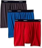 Hanes Men's Red Label 3-Pack X-Temp Performance Cool Short Leg Boxer Brief, Assorted