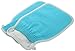 Exfoliating Bath Mitt with Natural Fiber (2 Pack, Blue)