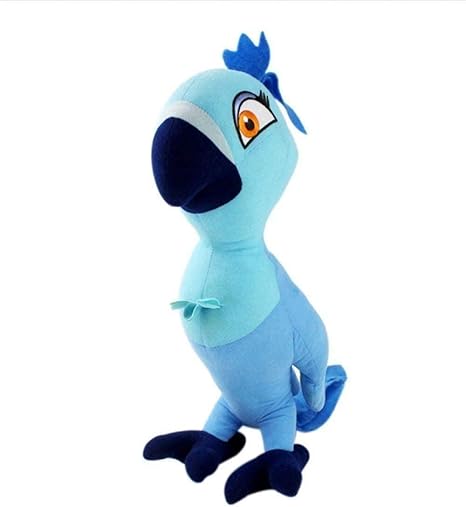 Amazon Co Jp N H 映画リオオウムマコーブルーとジュエリーぬいぐるみ子供の柔らかいぬいぐるみ漫画人形誕生日50cmおもちゃ ホーム キッチン