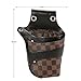 Anself PU Leather Hair Scissor Holster Hairdressing Bag Pouch Holder with Waist Shoulder Belt