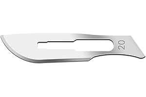 IMS IMS-CBLD20 Scalpel Sterile Blades #20 Carbon Steel Individually Foil Wrapped, Box of 100