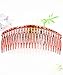 Prettyou 4.7 Inches Effortless Beauty Assorted Hair patterns Hair Comb Pin，Pack of 4