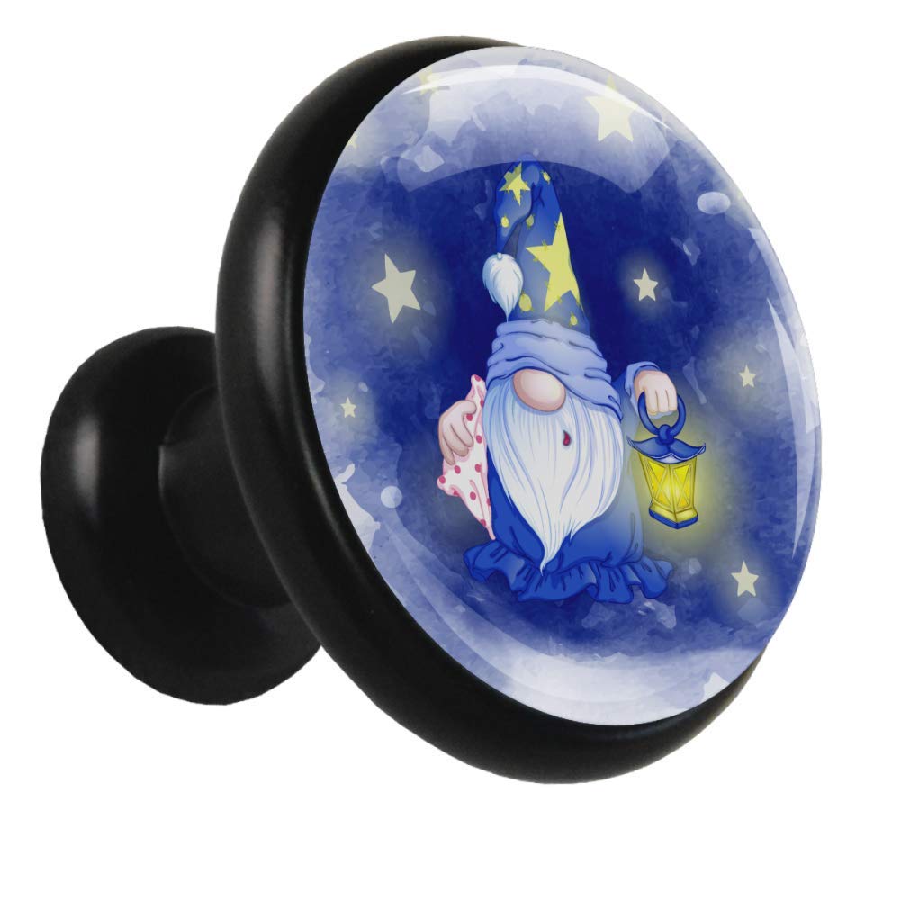 Türknäufe mit Sternen, 4 Stück, für Kommode, Schubladen, dekorative