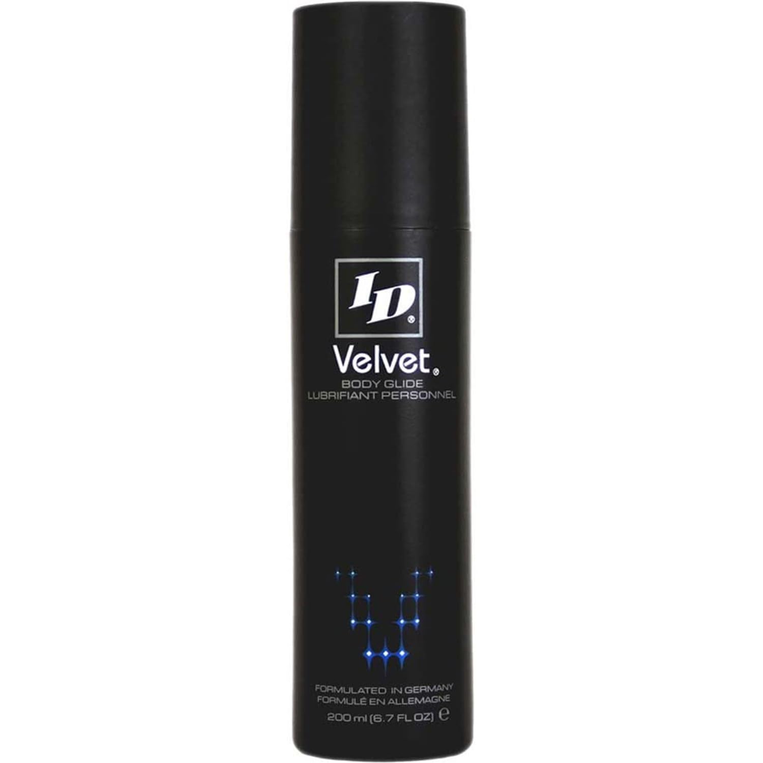 ID Velvet Silicone Lube 200ml - Luxury Anal Lube & Lubricant Gel for Privacy, Our Long Lasting, Non Sticky Anal Lubes Private Sexual Gel for Couples