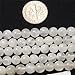 SHG Store 6mm Round Natural Moonstone Beads Strand 15 Inch Jewelry Making Beads
