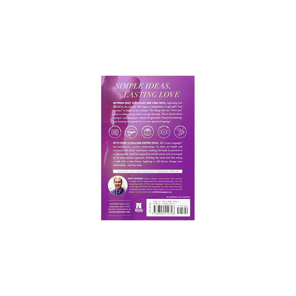 The 5 Love Languages The Secret To Love That Lasts Paperback January