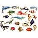 T.S. Shure Sea Creatures Wooden Magnets 20 Piece MagnaFun Set