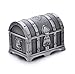 LOOMEN Treasure Chest Gaming Dice Container