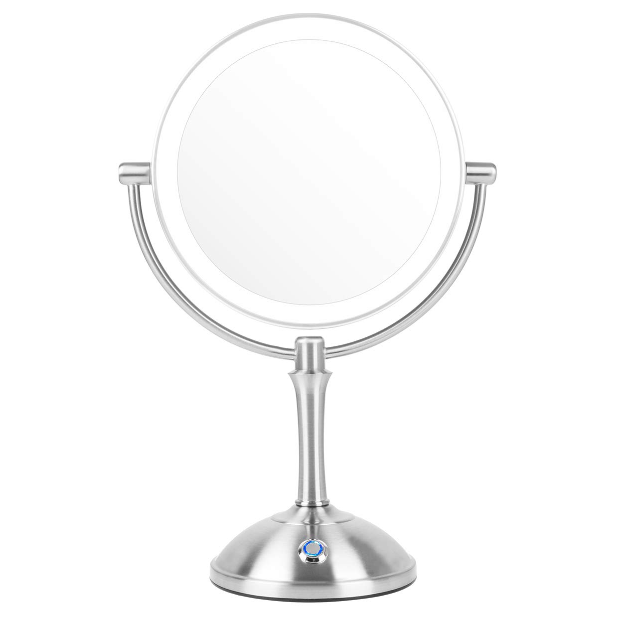 Best 6 Inch Led 1X/7X Makeup Mirror